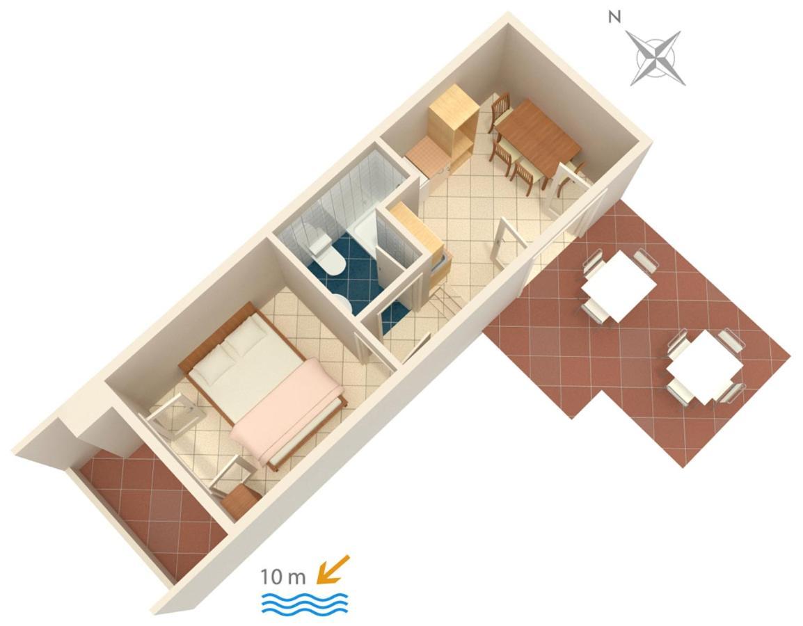Apartment Pokrivenik 5231B Gdinj Extérieur photo